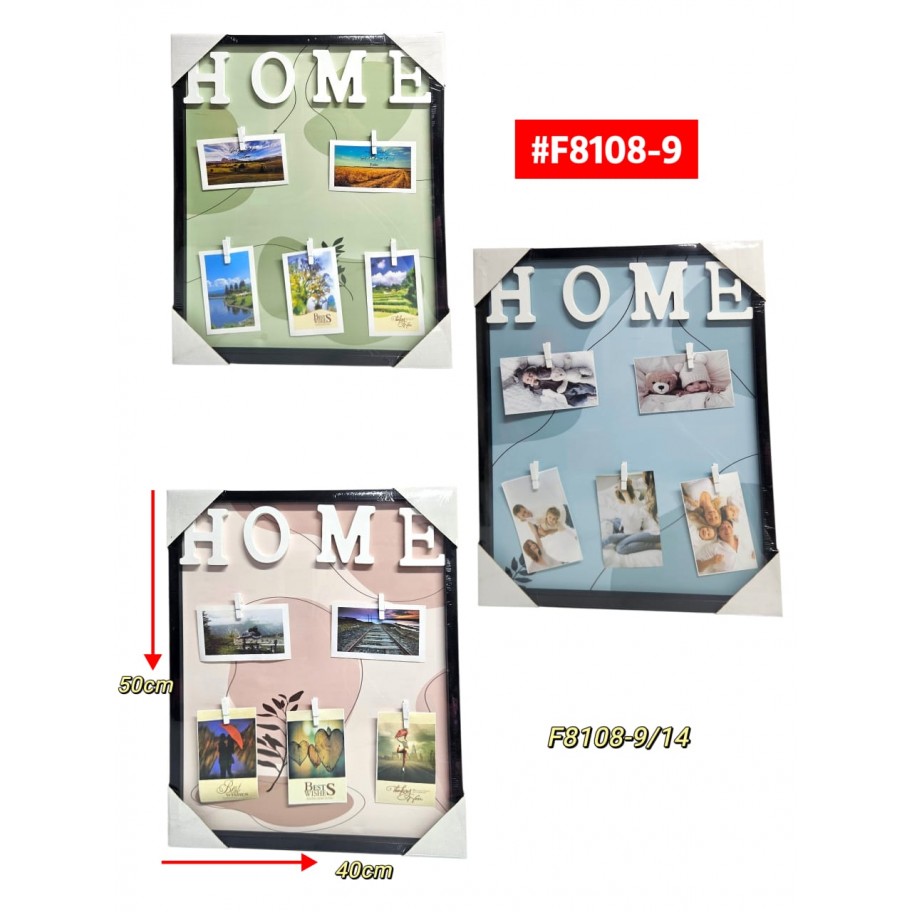 PORTARRETRATO HOME/LOVE #F8108-9  P.U