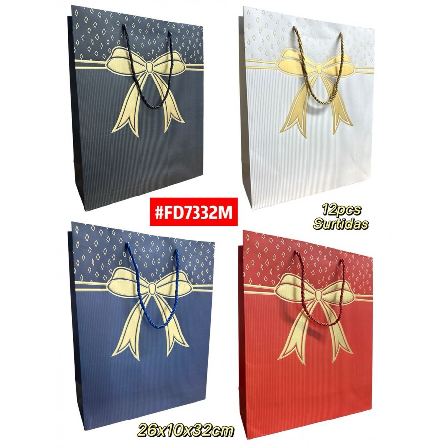 BOLSAS MEDIANAS DE REGALO 12uds #FD7332M