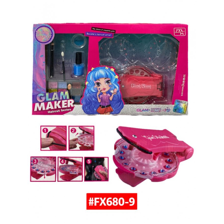 SET MANICURE Y SOMBRA DE OJOS #FX680-9 P.U