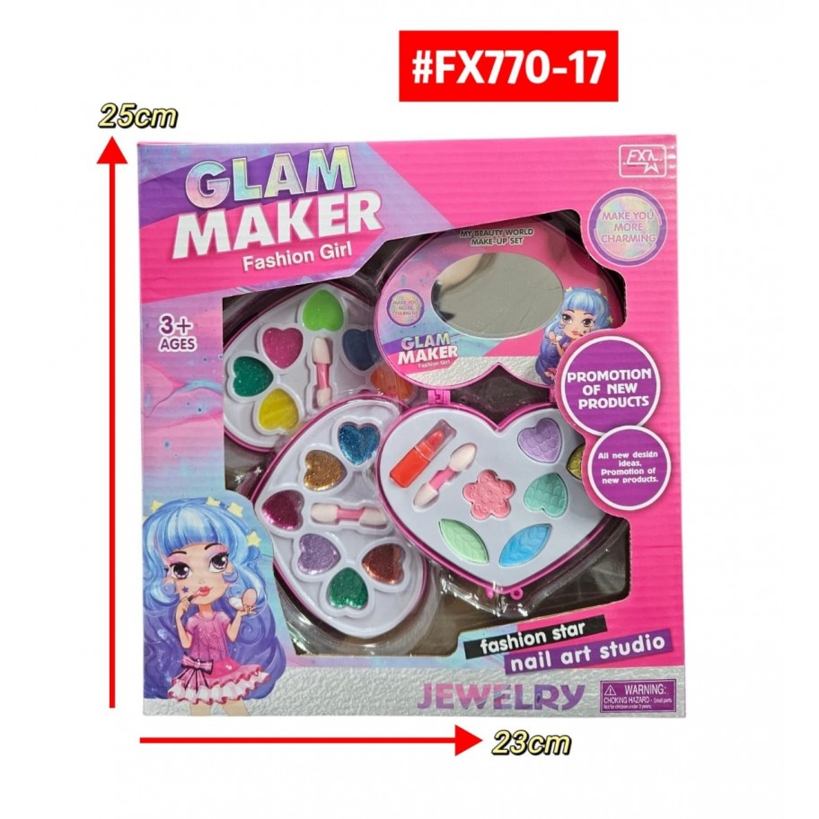 MAQUILLAJE 3en1 CORAZON #FX770-17