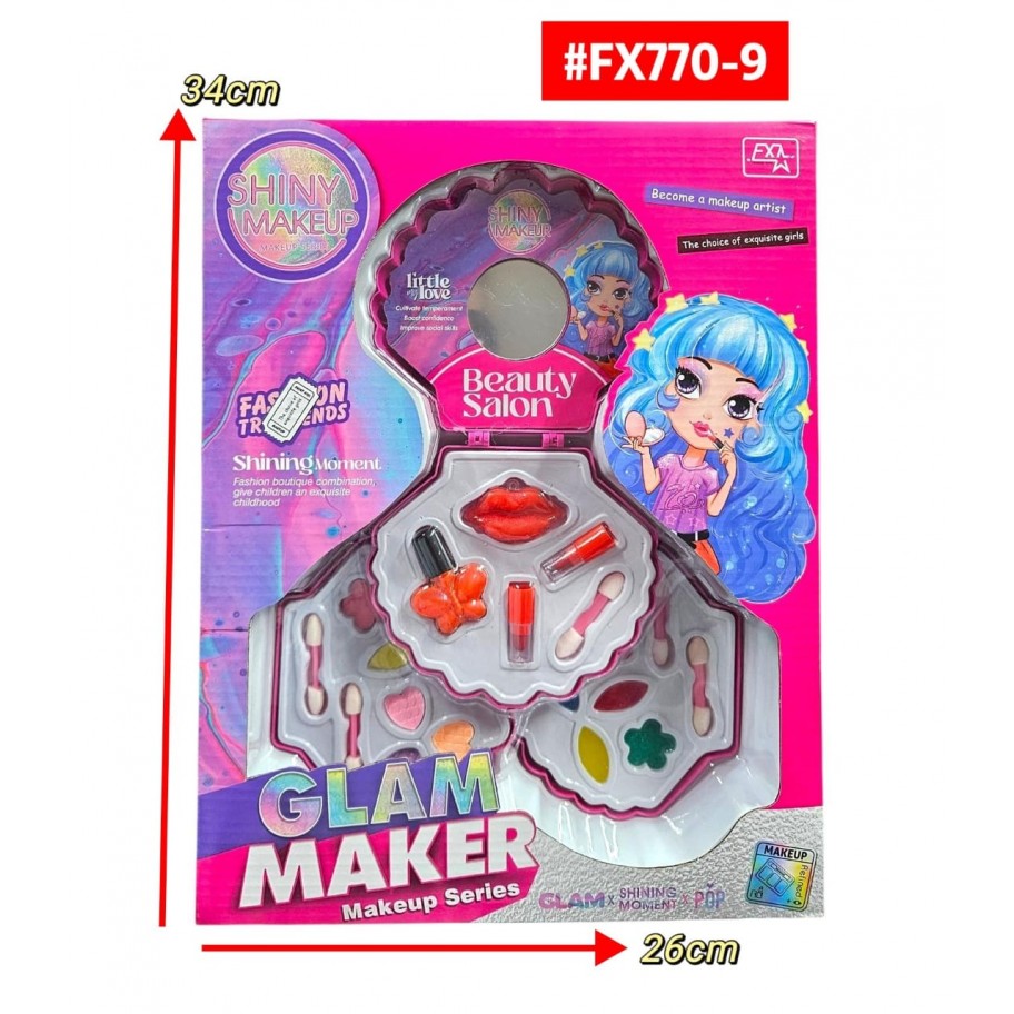 MAQUILLAJE 3en1 CONCHA #FX770-9