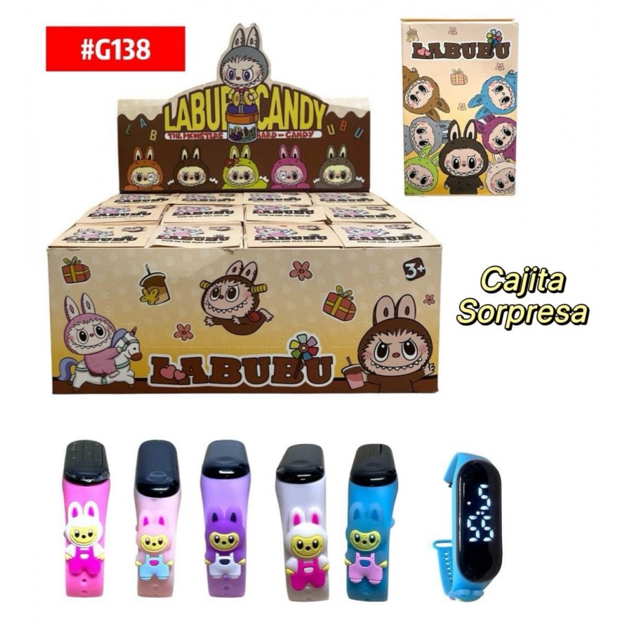 CAJITA SORPRESA LABUBU #G138 P.U