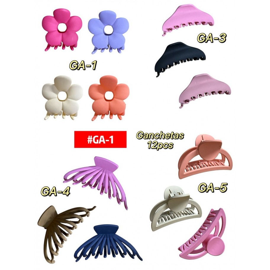  GANCHETAS 12uds #GA-1