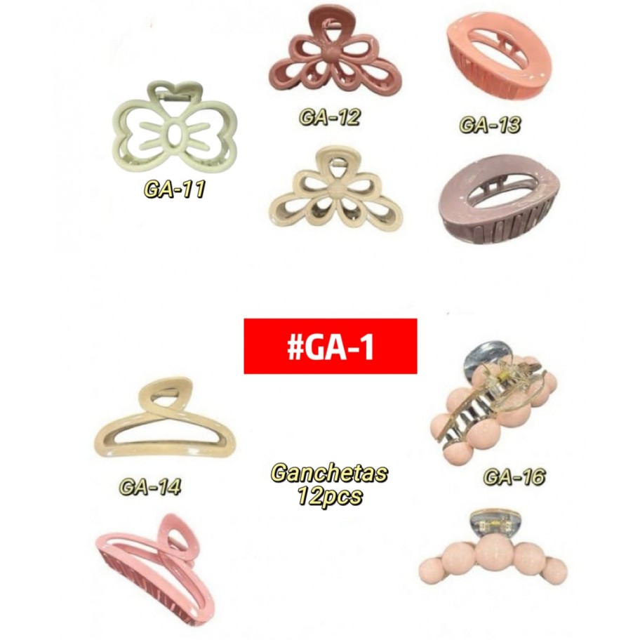  GANCHETAS 12uds #GA-1