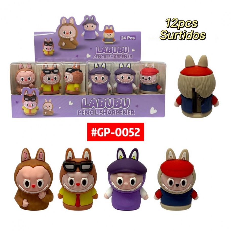 SACAPUNTAS LABUBU *12 #GP-0052