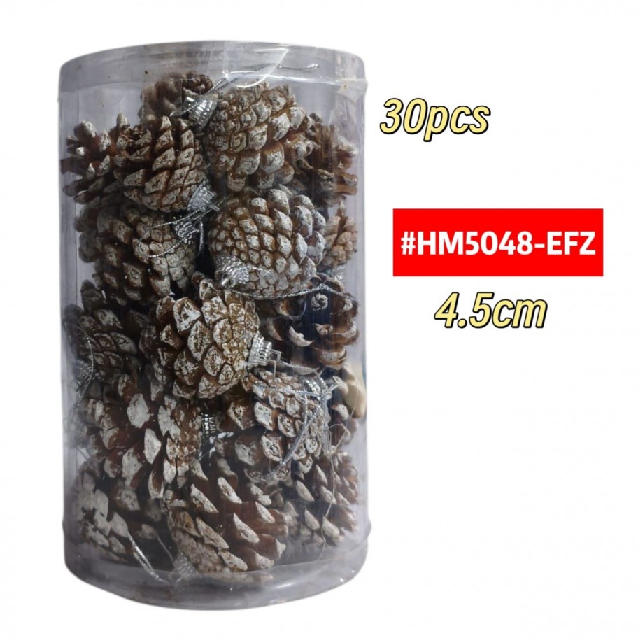 PIÑAS NAVIDEÑAS 30pcs #HM5048-EFZ