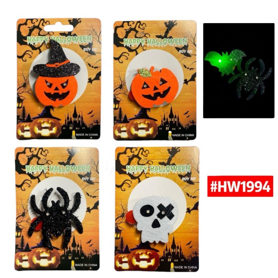 BROCHE DE HALLOWEEN CON LUCES #HW1994 P.U