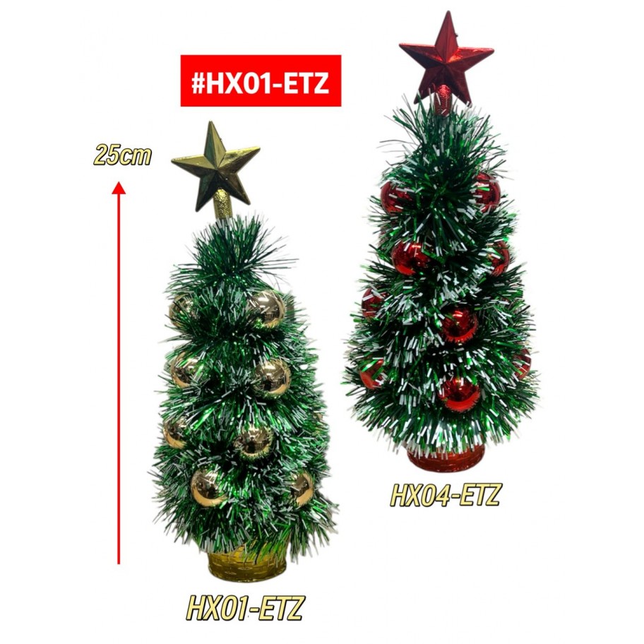 ARBOLITO ADORNADO DE 25cm #HX01-ETZ