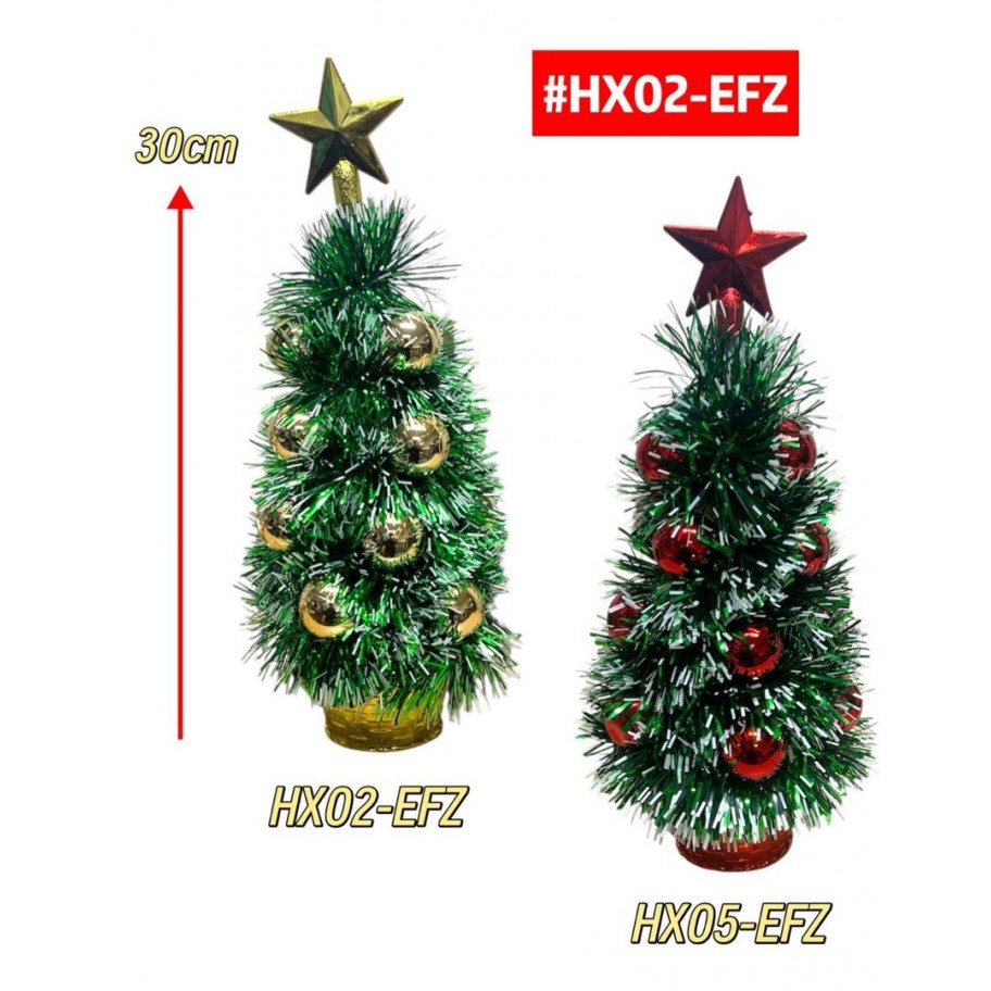 ARBOLITO ADORNADO DE 30cm #HX02-EFZ
