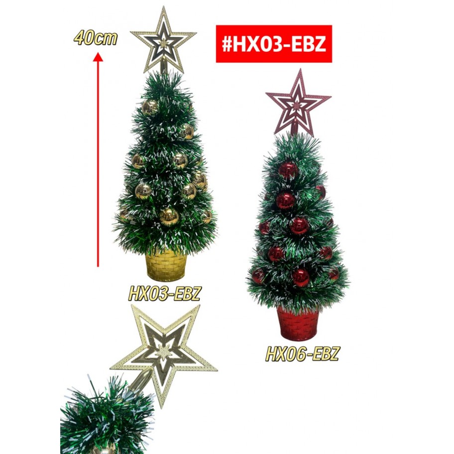 ARBOLITO ADORNADO DE 40cm #HX03-EBZ