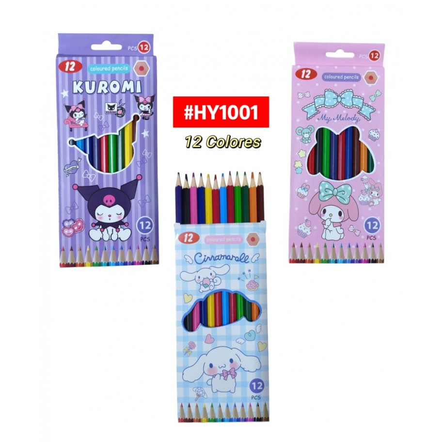 COLORES 12pcs SANRIO #HY1001