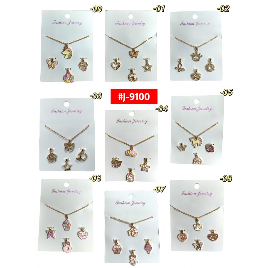 COLLAR CON DIJES -0 #J-9100  P.U