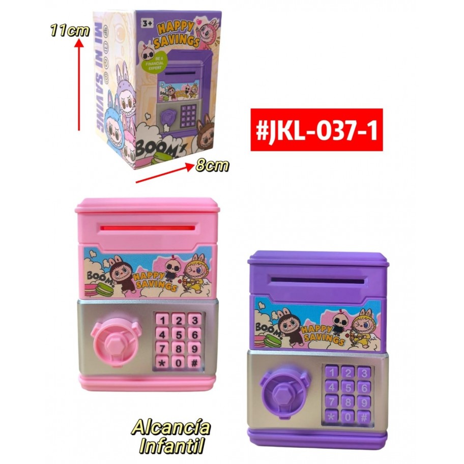 ALCANCÍA INFANTIL LABUBU #JKL-037-1