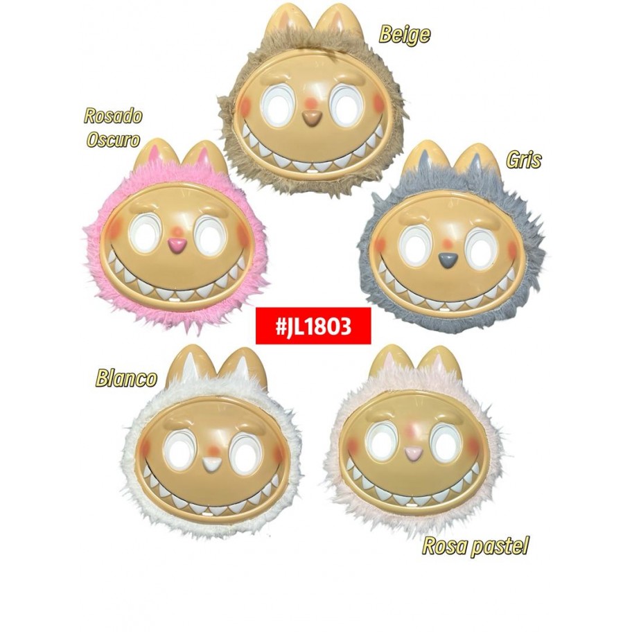 MASCARA LABUBU PELUDA #JL1803