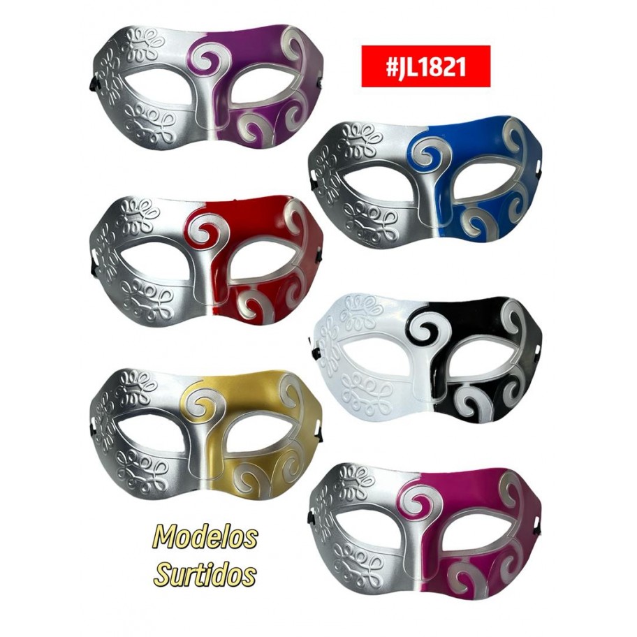 ANTIFAZ BICOLOR CON DETALLES #JL1821