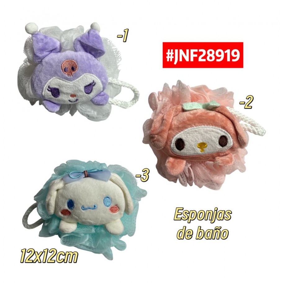 ESPONJA DE MALLA INFANTIL SANRIO #JNF28919