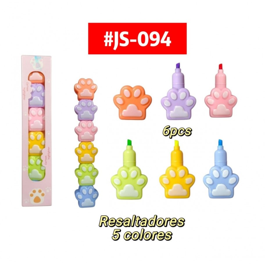 RESALTADOR 5en1 FLOR PATITA #JS-094 P.U