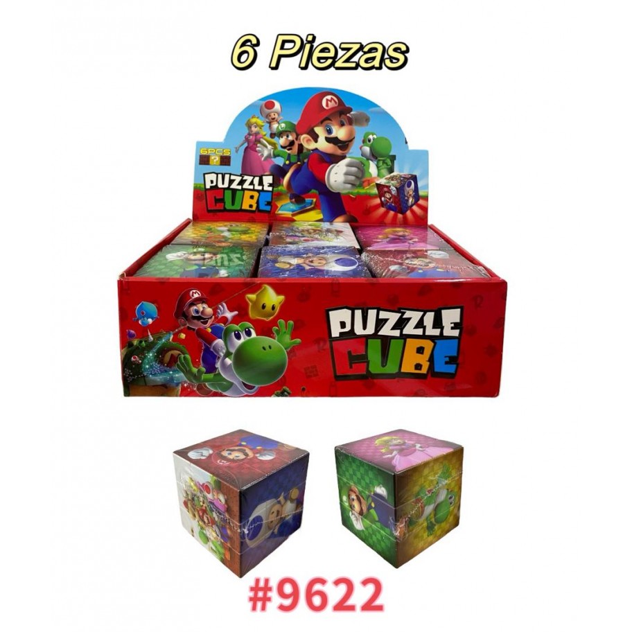 CUBO RUBIK MARIO 6pcs #9622