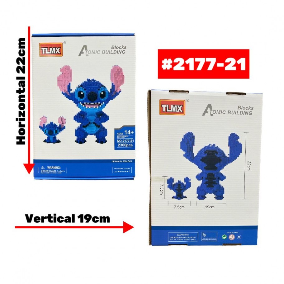 LEGO STITCH 2300pcs #2177-21 P.U