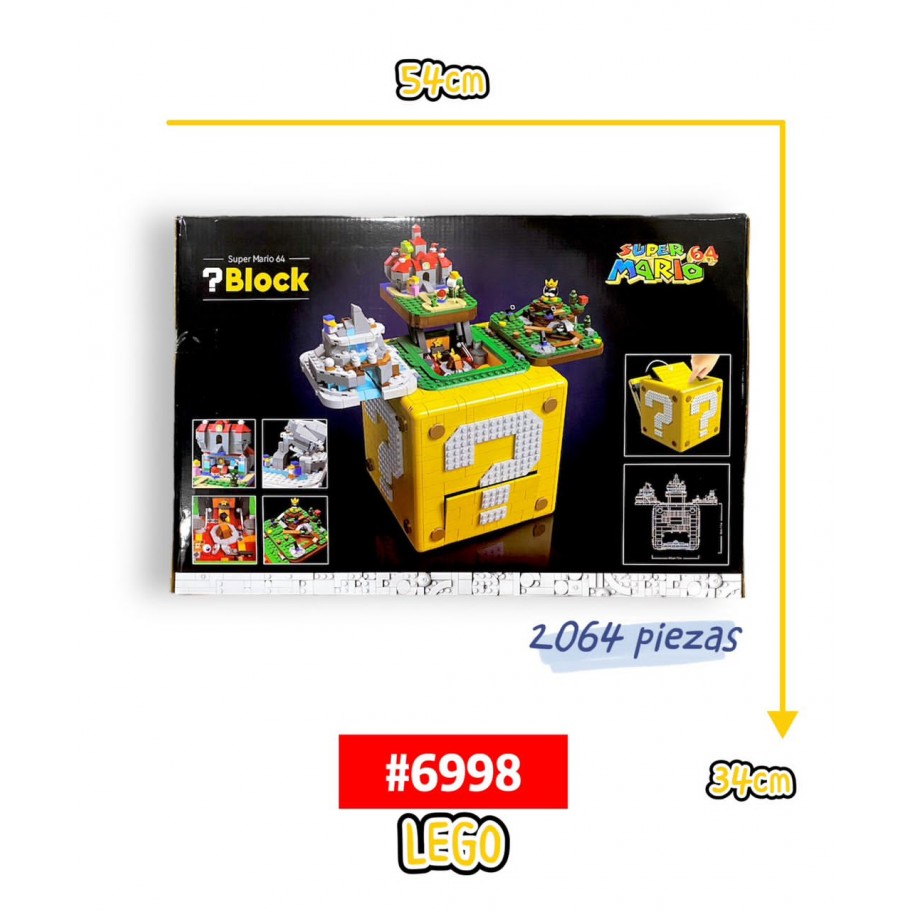 LEGO SUPER MARIO 2064pcs #6998