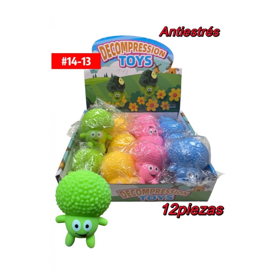 PELOTA ANTIESTRÉS BROCOLI *12 #14-13