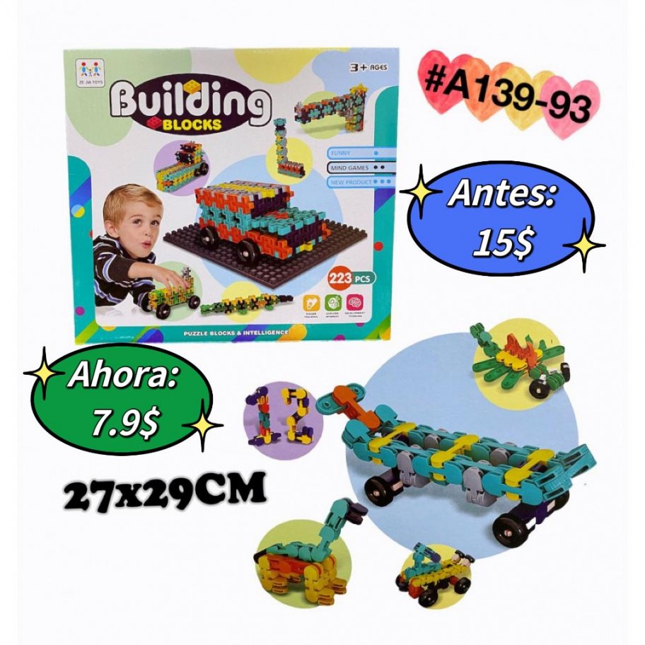 BUILDING BLOCKS #A139-93 PROMO