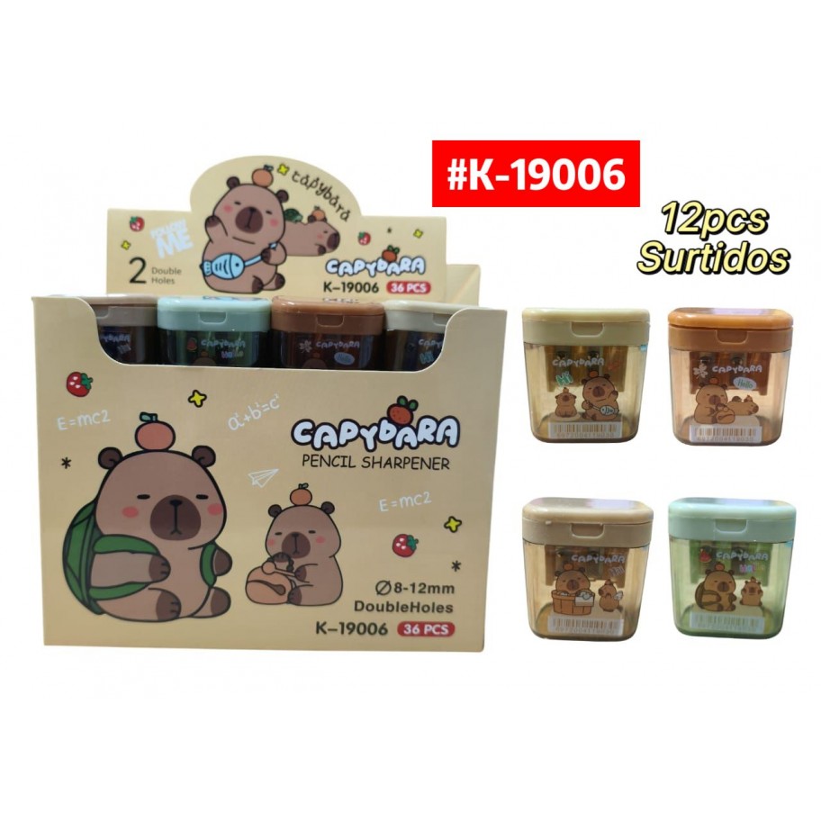 SACAPUNTAS CAPYBARA *12 #K-19006