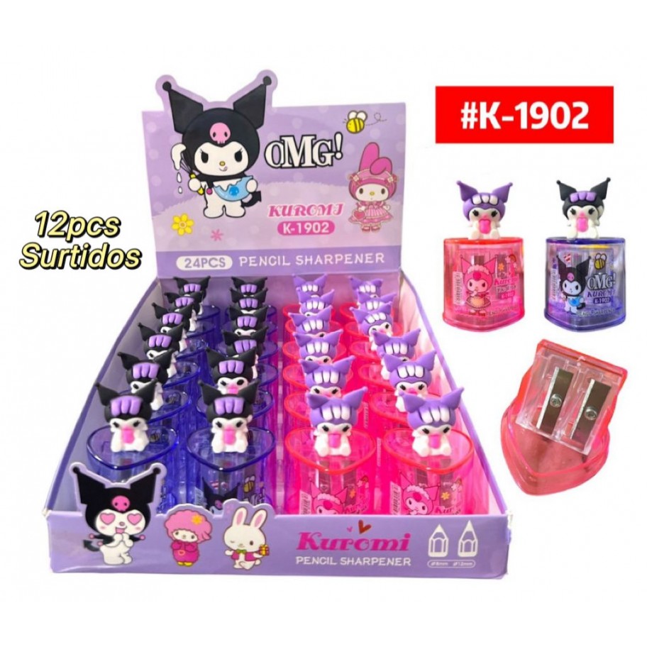 SACAPUNTAS KUROMI *12 #K-1902