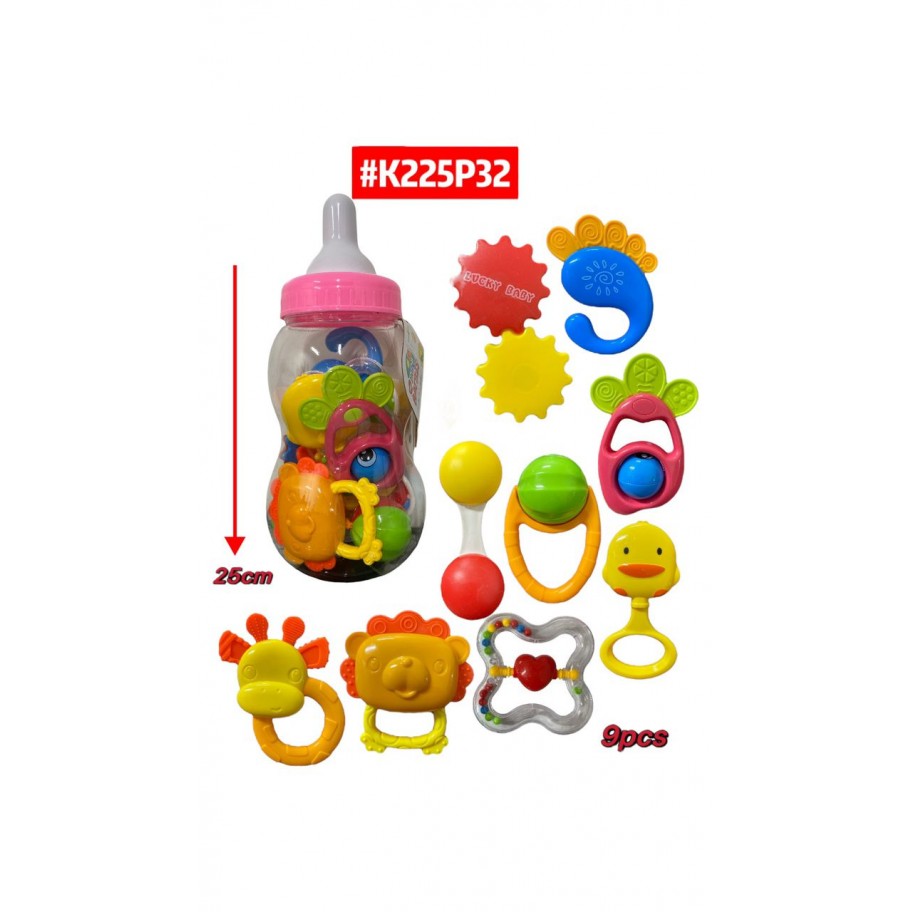 SONAJEROS PARA BEBÉS 9pcs #K225P32