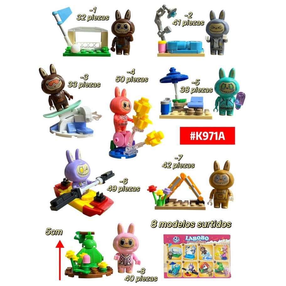 LEGO LABUBU *8 #K971A PROMO