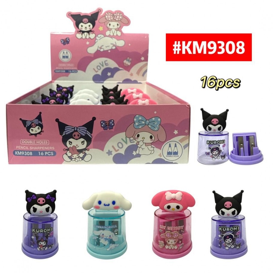 SACAPUNTAS DOBLE KUROMI *16 #KM9308