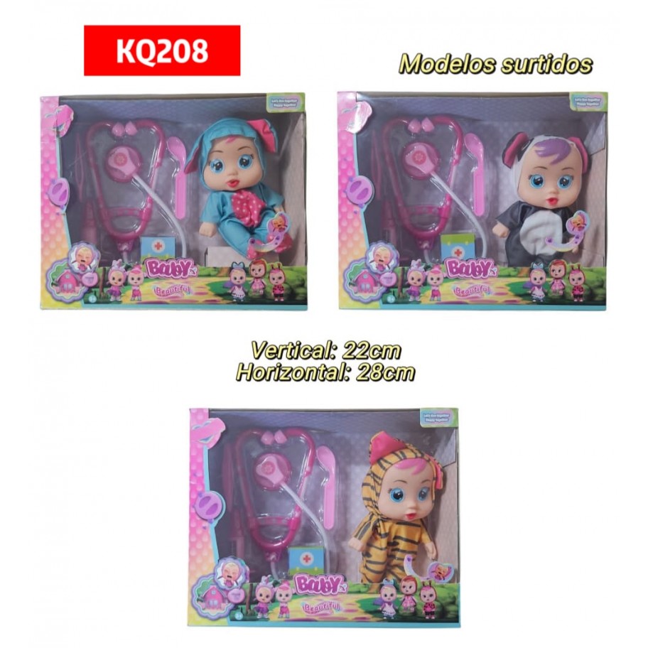 SET DE MUÑECA CRY BABY #KQ208