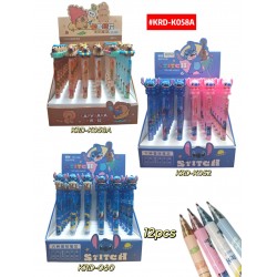 LAPICERO CAPYBARA STITCH 12uds #KRD-K058A