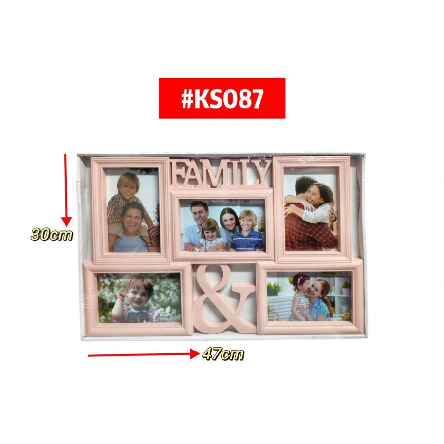 PORTARRETRATO 5 FAMILY #KS087 P.U