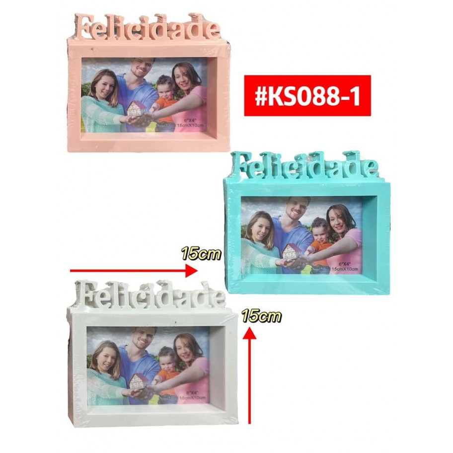 PORTARRETRATO FELICIDADE #KS088-1 P.U