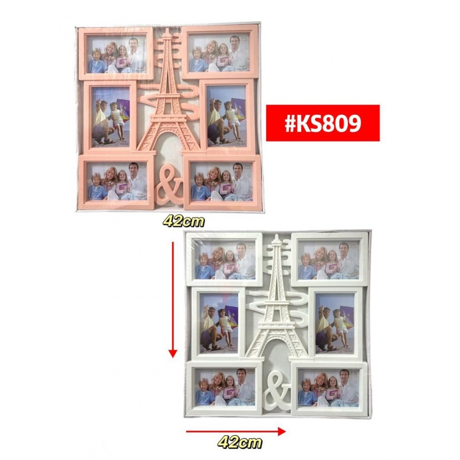 PORTARRETRATO 6 TORRE EIFFEL #KS809 P.U