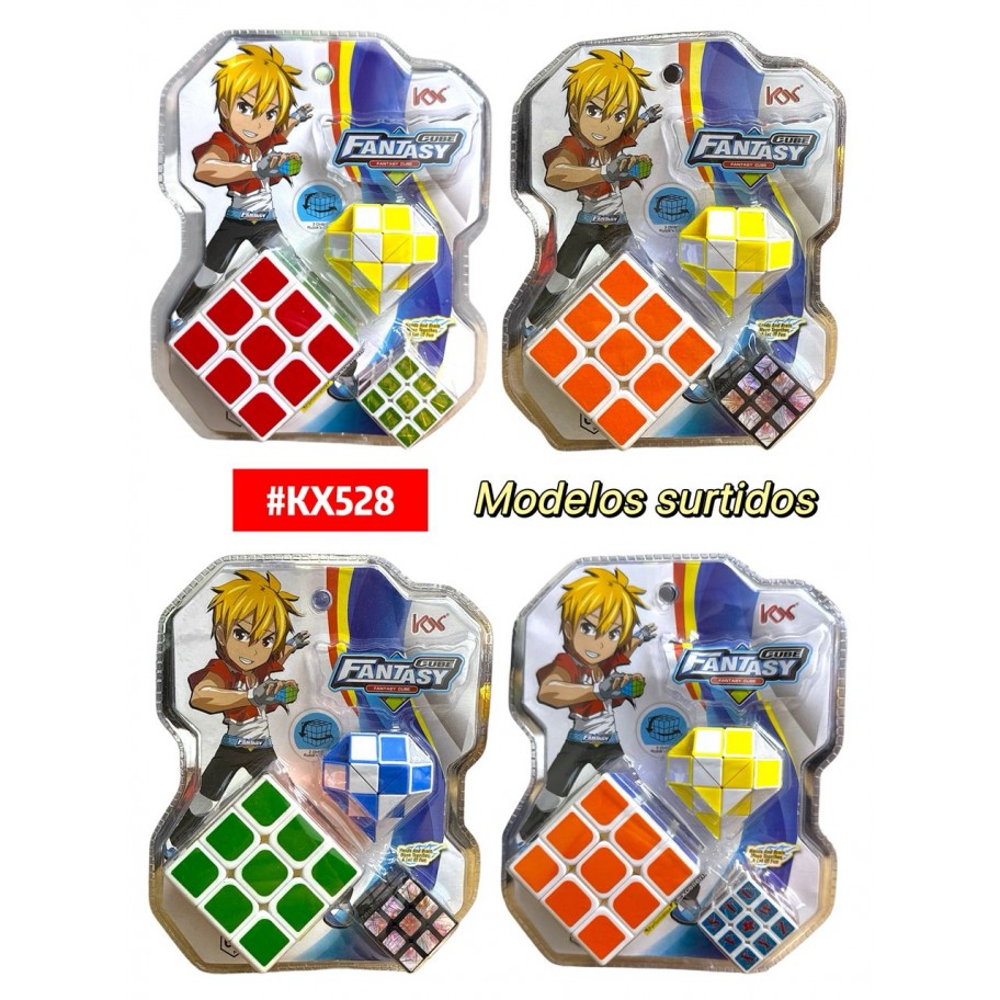 CUBO RUBIK 3en1 FANTASY #KX528