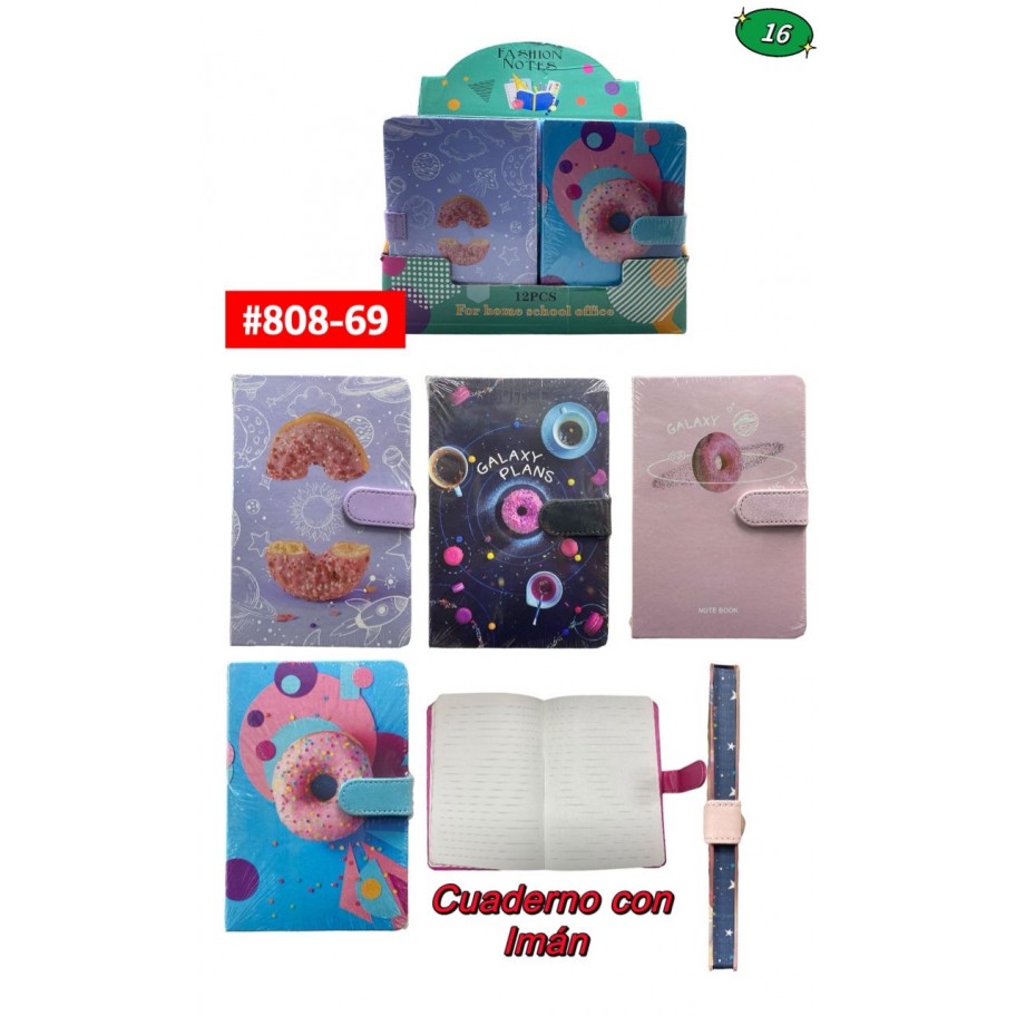 CUADERNO CON IMAN DONA #808-69