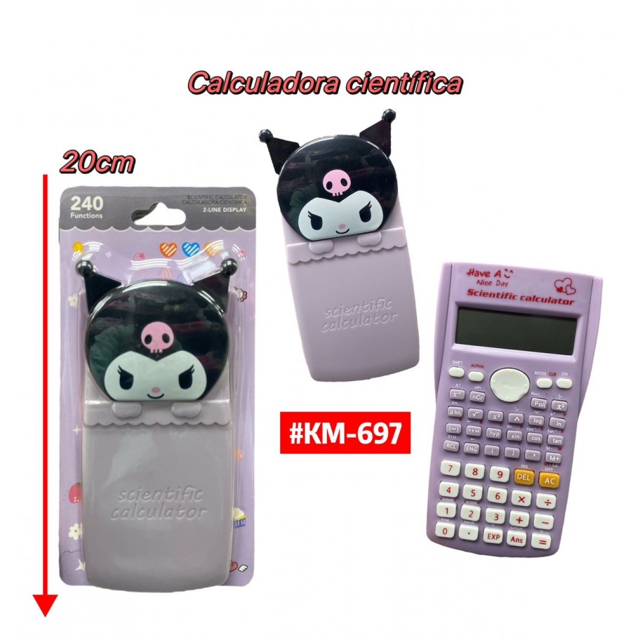 CALCULADORA CIENTIFICA KUROMI #KM-697