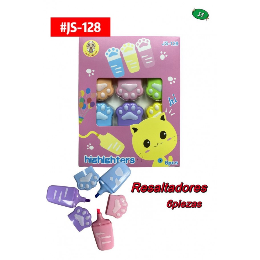 RESALTADORES PATITAS 6uds #JS-128