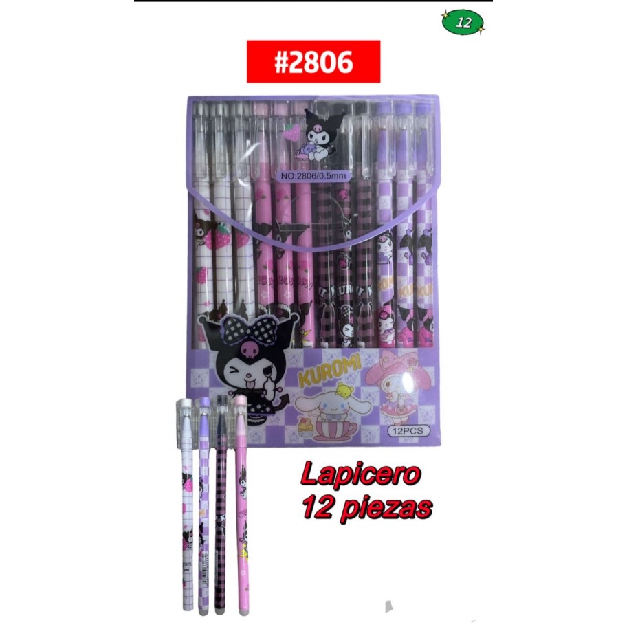 LAPICERO KUROMI 12uds #2806