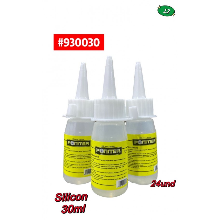 SILICON PONITER 30ml 24uds #930030