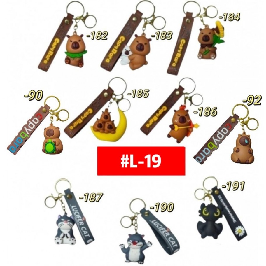 LLAVERO CAPYBARA LUCIFER #L-19