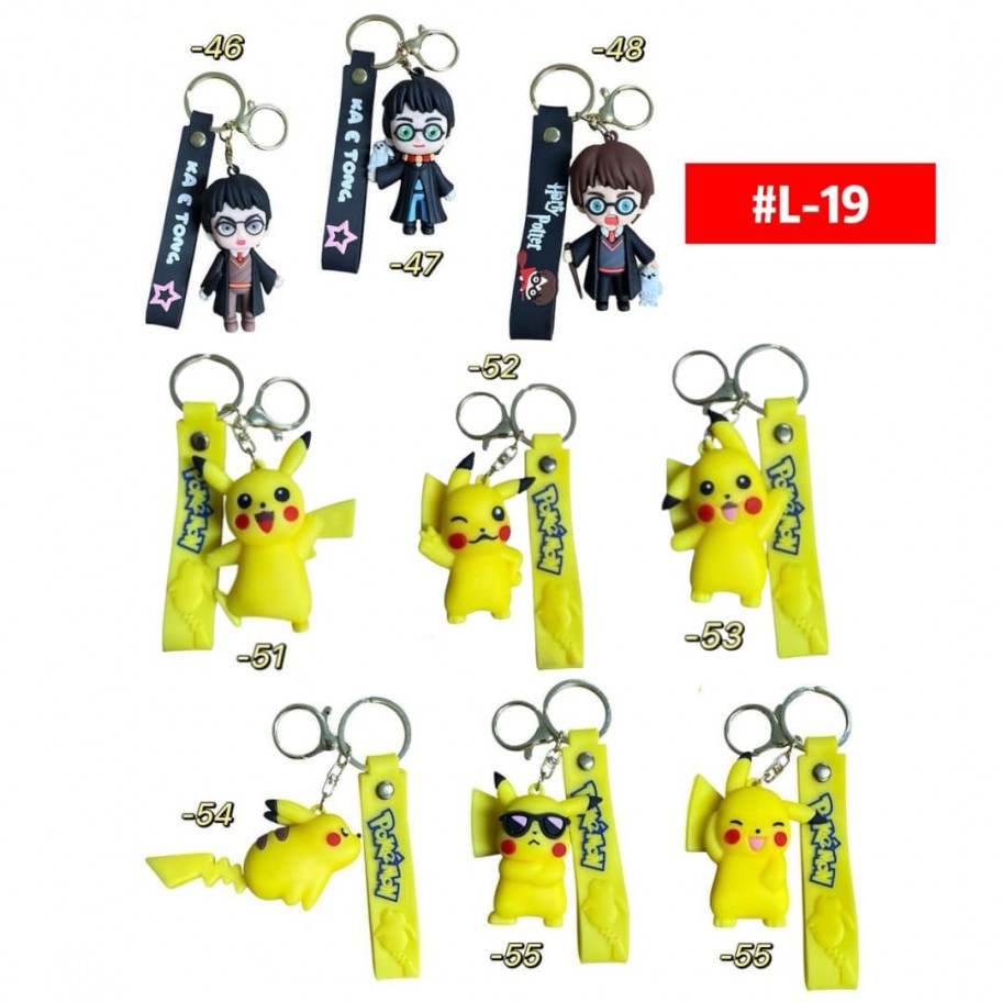 LLAVERO HARRY POTTER PIKACHU #L-19