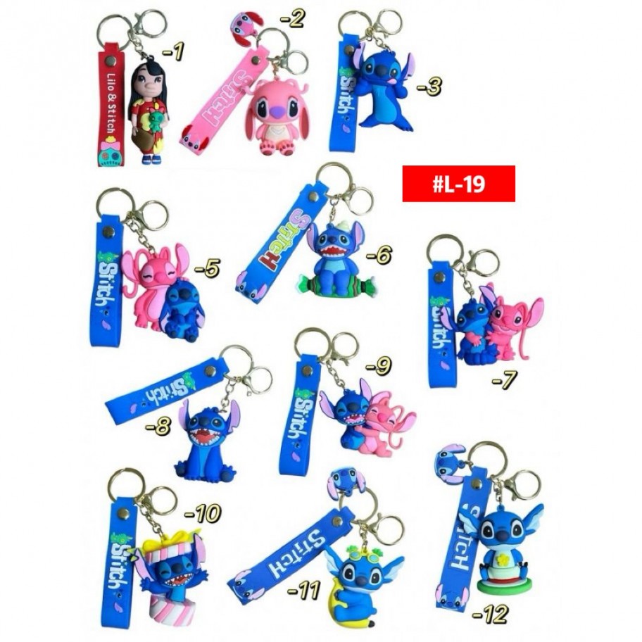 LLAVERO STITCH #L-19
