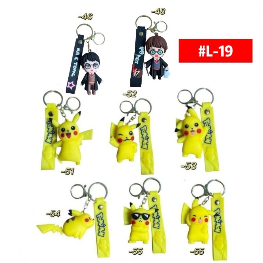 LLAVERO HARRY POTTER PIKACHU #L-19