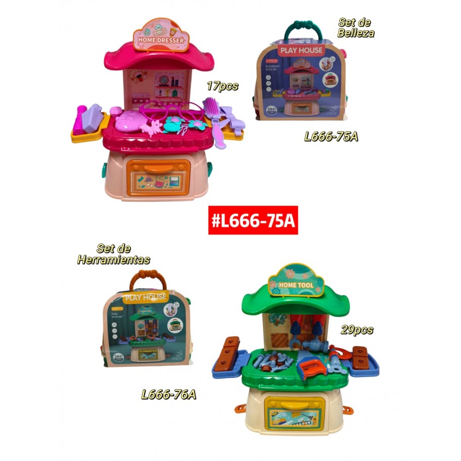 MALETIN DE INFANTIL #L666-75A P.U