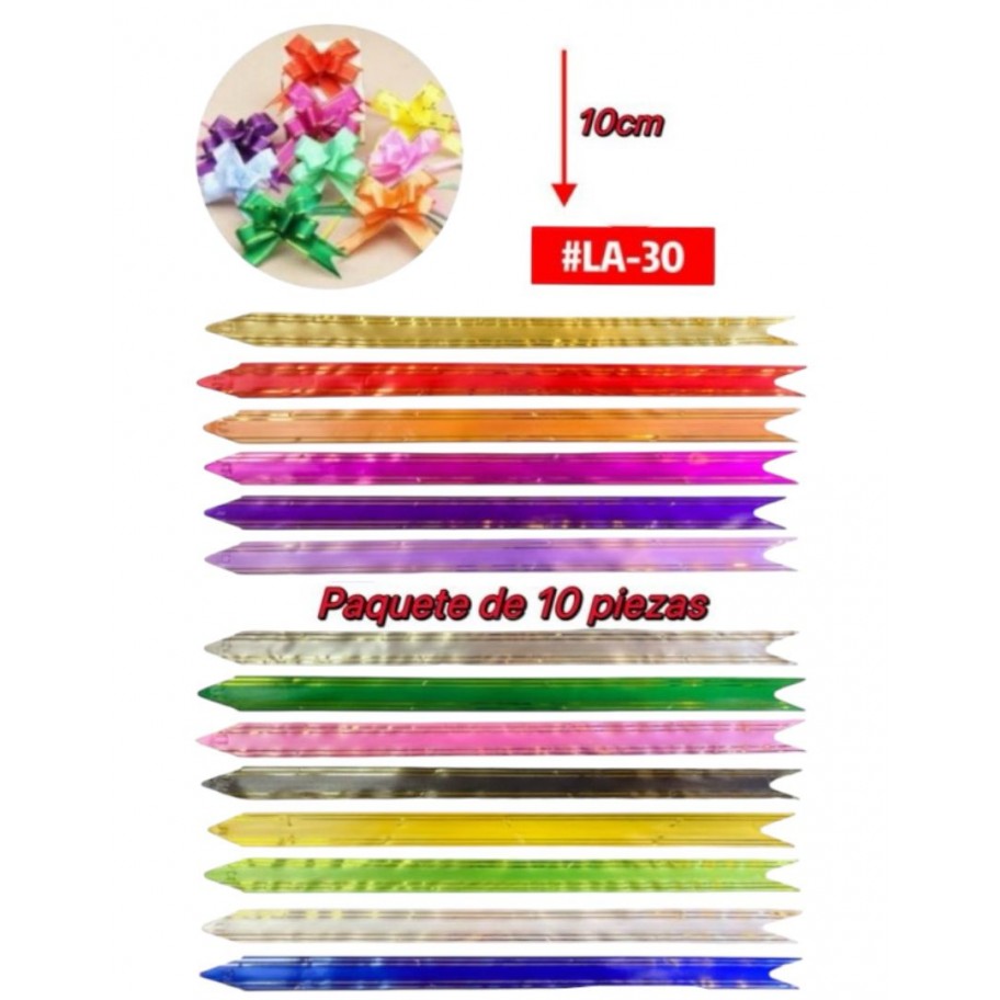 LAZOS MAGICOS 10cm *10 #LA-30