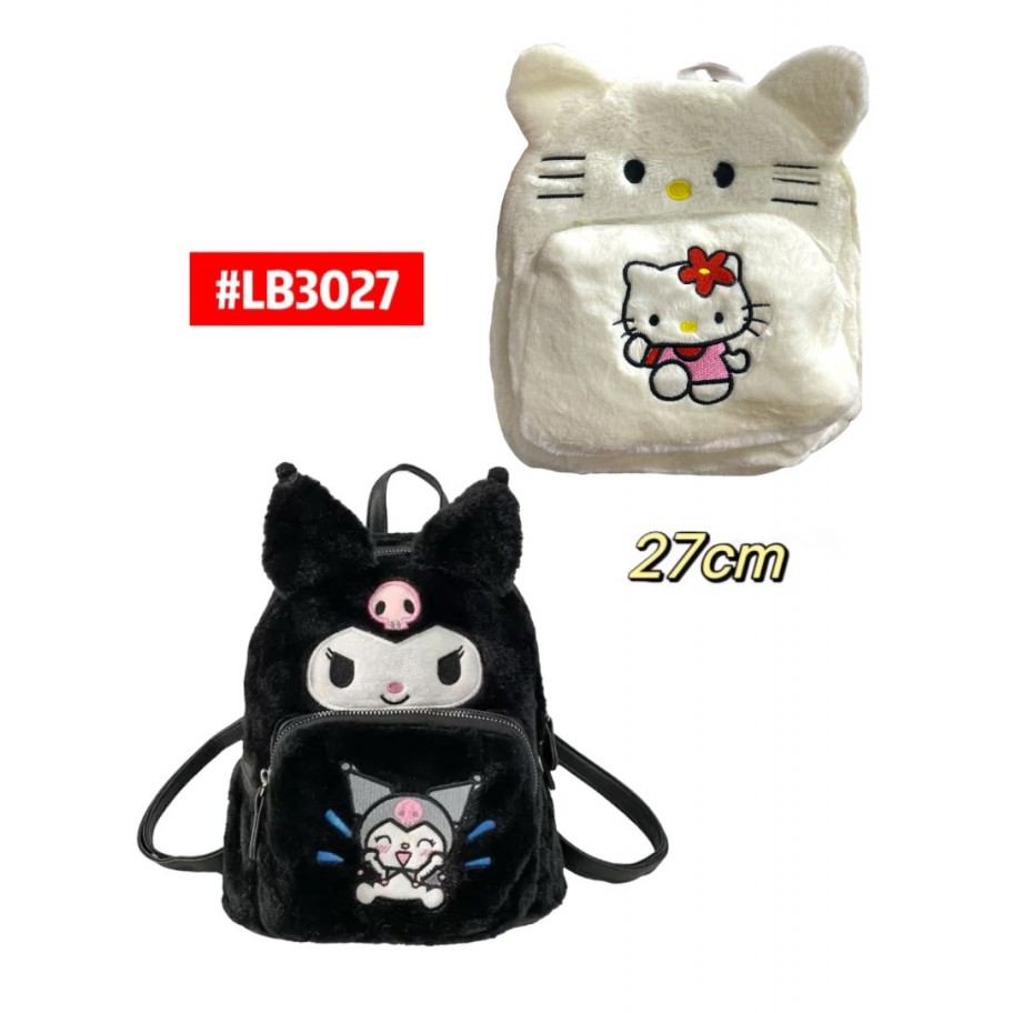MORRAL KUROMI/HELLO KITTY #LB3027 P.U