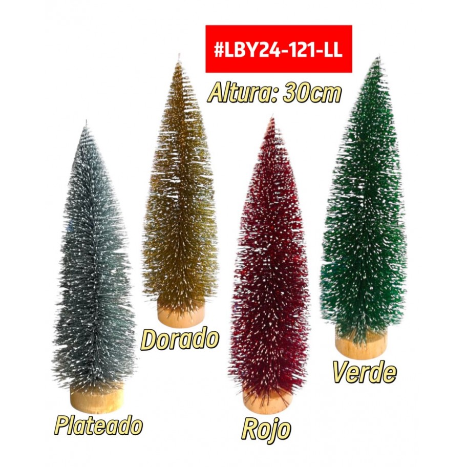 ARBOLITO ESCARCHADO 30cm #LBY24-121-LL